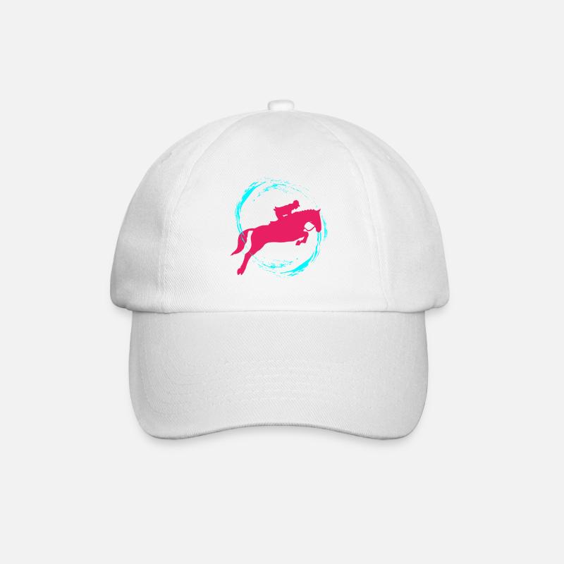 équitation - Casquette classique - blanc/blanc