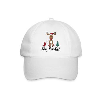Espagnol de Noël - Casquette classique - blanc/blanc - Devant