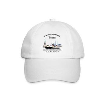 LINER FRANCE Louis RUNEMBERG © Adagp - Baseball Cap - white/white - Front