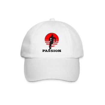 Le rugby - Casquette classique - blanc/blanc - Devant
