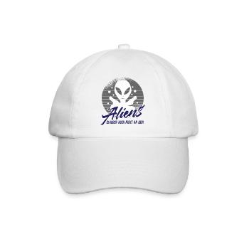 Aliens - Baseballkappe - Weiß/Weiß - Vorne