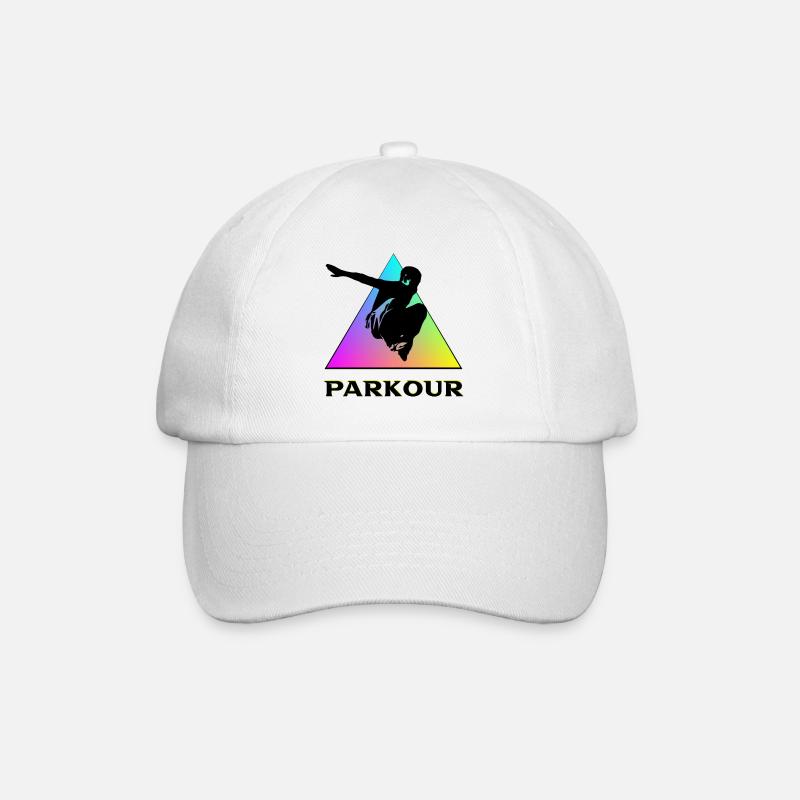 Parkour - Baseballkappe - Weiß/Weiß