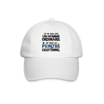 Peintre Peinture Artiste Humour Métier Cadeau - Casquette classique - blanc/blanc - Devant