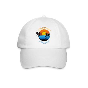 Summerfeeling 2022 - Baseballkappe - Weiß/Weiß - Vorne