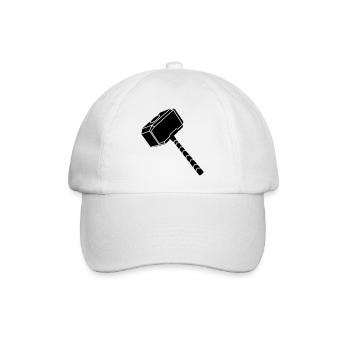 Marteau Thor - Casquette classique - blanc/blanc - Devant