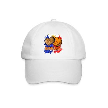 Philippines Filipino Flag Basketball I Cadeau - Casquette classique - blanc/blanc - Devant