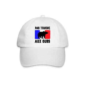 Protection des Ours - Casquette classique - blanc/blanc - Devant