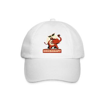 Cheranapy Cherry-Fant - Baseballkappe - Weiß/Weiß - Vorne
