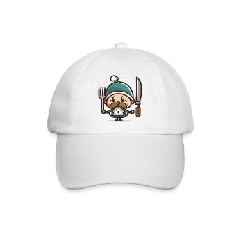Thanksgiving Pilgrim - Baseball Cap - white/white - Front