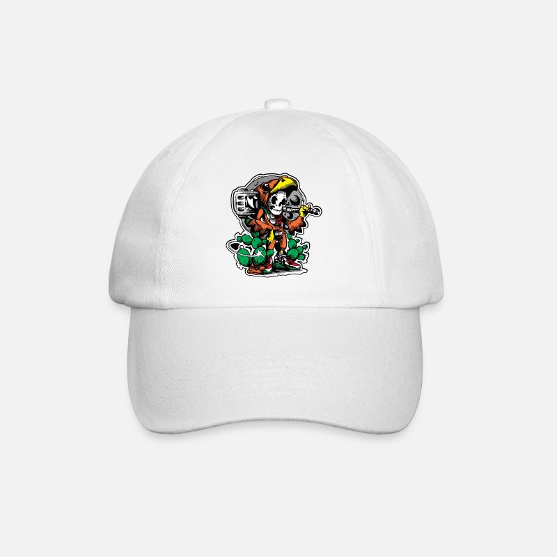 Aztec Warrior 2 - Baseball Cap - white/white