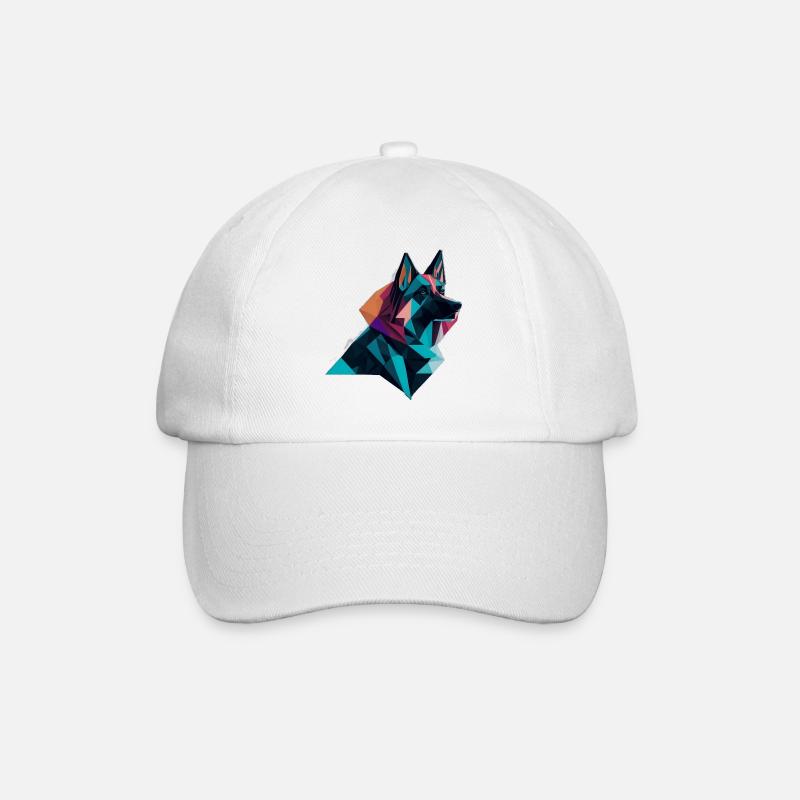 Chien de berger - Casquette classique - blanc/blanc