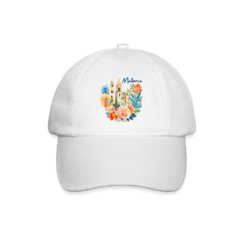 Majorca - Baseball Cap - white/white - Front