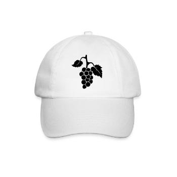 Grape - Baseball Cap - white/white - Front