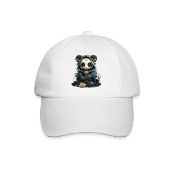 Panda Fairy the Mystical Oriental Panda Bear - Baseball Cap - white/white - Front