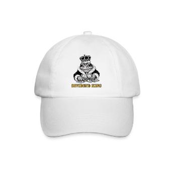 DividendenFrosch Dividend King - Baseballkappe - Weiß/Weiß - Vorne