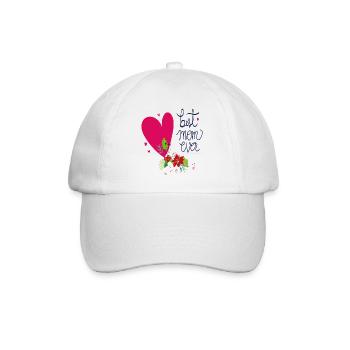 Meilleure maman de tous les temps - Casquette classique - blanc/blanc - Devant