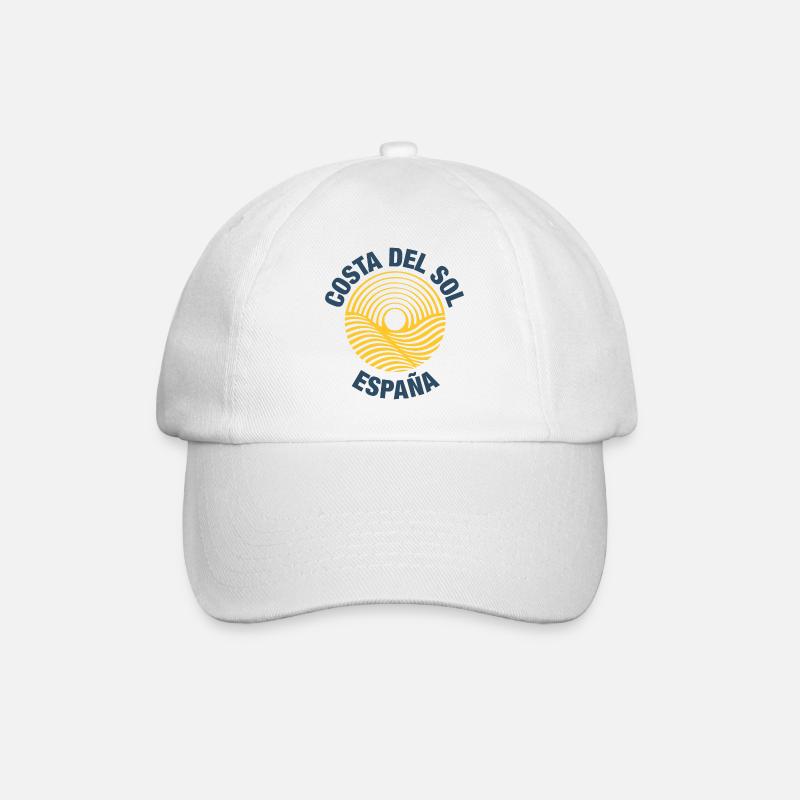 Costa del Sol - Casquette classique - blanc/blanc