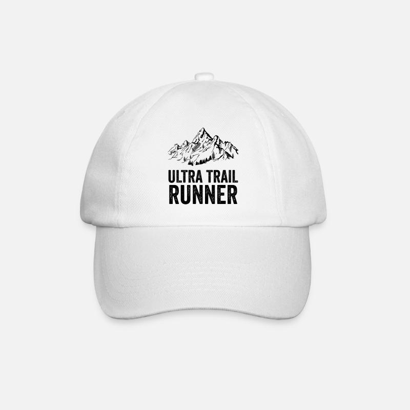 Coureur d’ultra trail - Casquette classique - blanc/blanc