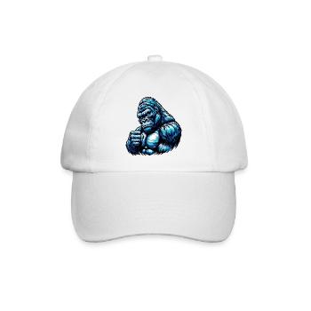 Gorille - Casquette classique - blanc/blanc - Devant