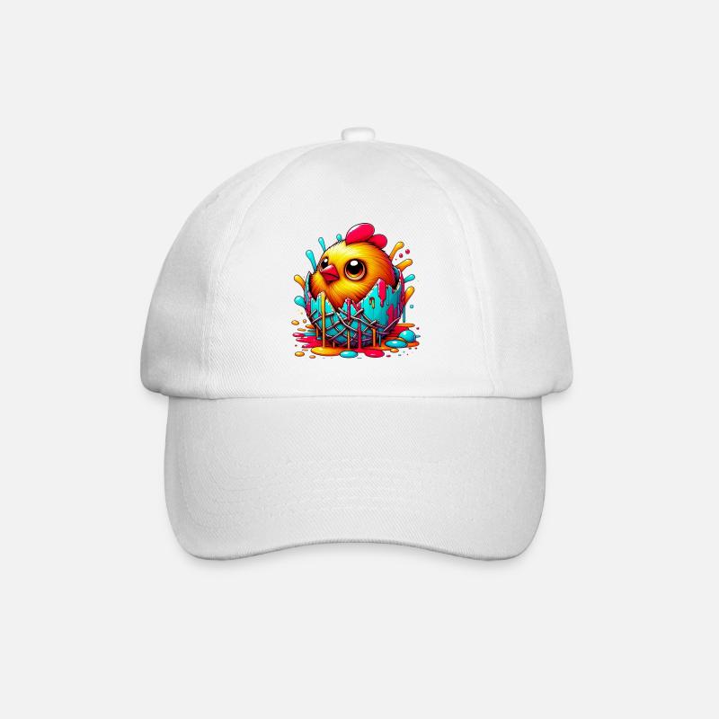 Küken - Baseballkappe - Weiß/Weiß