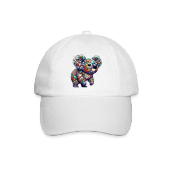 Koala - Baseball Cap - white/white - Front