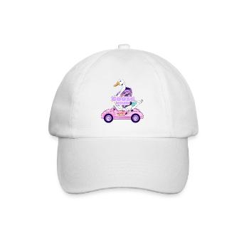 Conception fantaisiste du manège Goose Club - Casquette classique - blanc/blanc - Devant