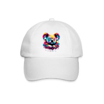 Koala - Baseball Cap - white/white - Front