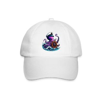 Pieuvre - Casquette classique - blanc/blanc - Devant