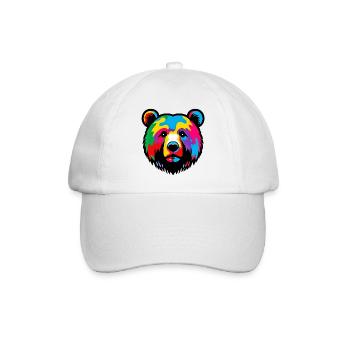 Ours - Casquette classique - blanc/blanc - Devant