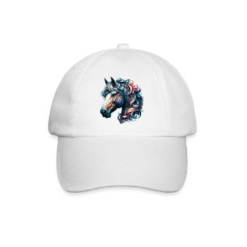 Cheval - Casquette classique - blanc/blanc - Devant