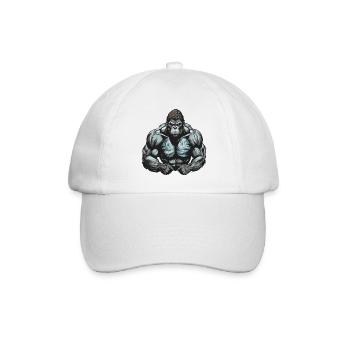Gorilla Gym Muscles Bête - Casquette classique - blanc/blanc - Devant