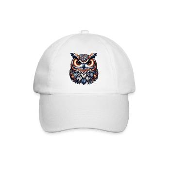 Hibou - Casquette classique - blanc/blanc - Devant