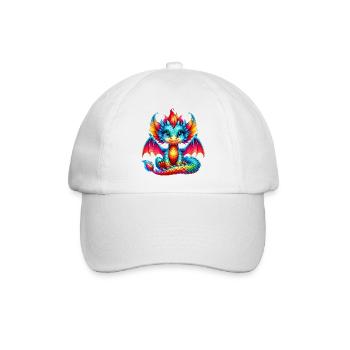 Dragon - Baseball Cap - white/white - Front