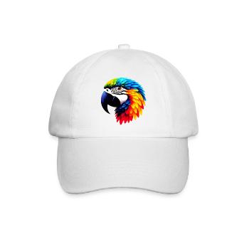 Perroquet - Casquette classique - blanc/blanc - Devant