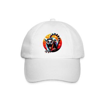 Lémurien - Casquette classique - blanc/blanc - Devant