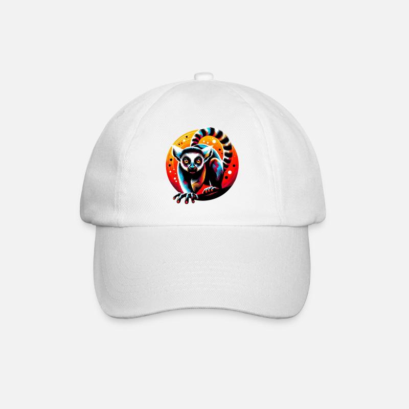 Lémurien - Casquette classique - blanc/blanc
