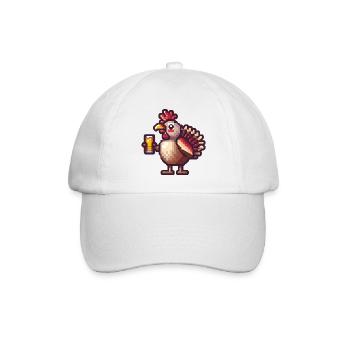 Truthan Beer Pixel - Casquette classique - blanc/blanc - Devant