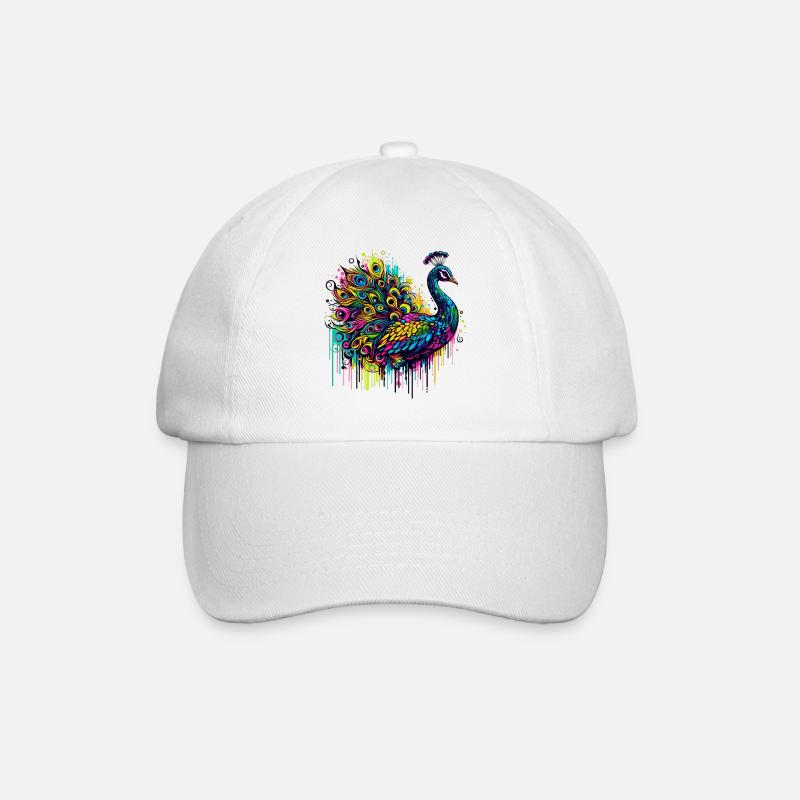 Paon - Casquette classique - blanc/blanc