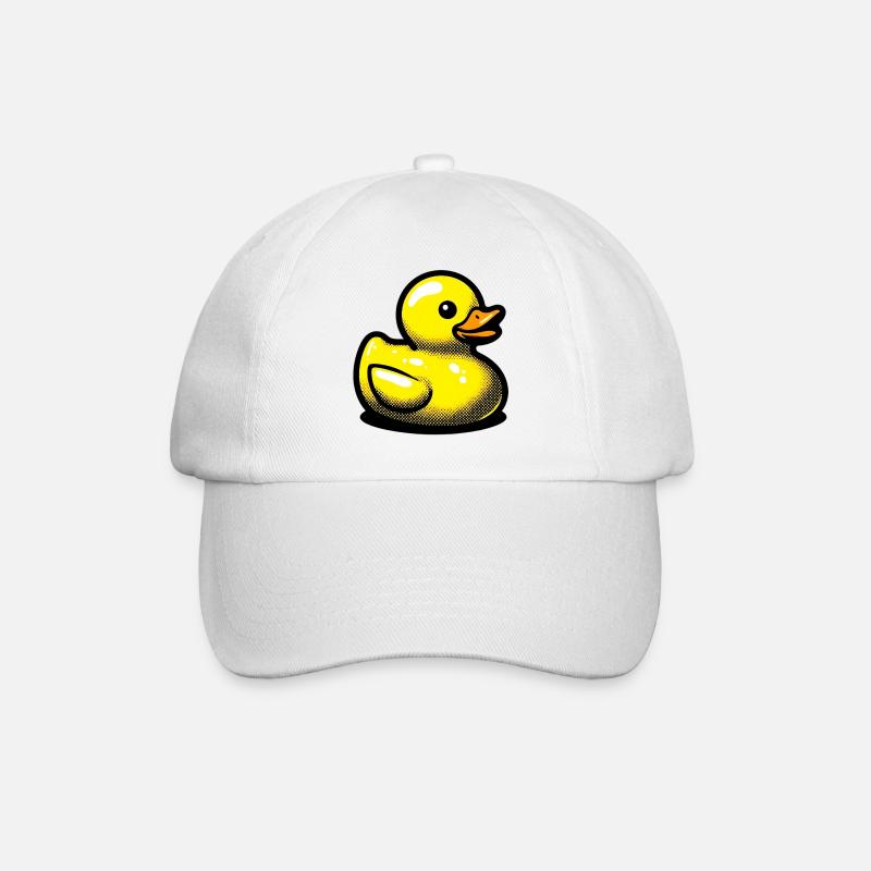 Duckling Duck Duck Duck - Baseball Cap - white/white
