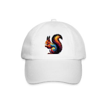 Squirrel - Baseball Cap - white/white - Front