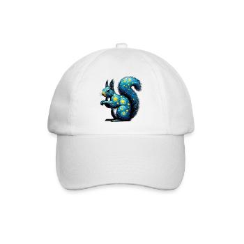 Squirrel - Baseball Cap - white/white - Front