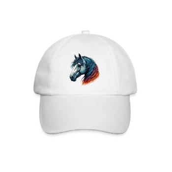 Cheval - Casquette classique - blanc/blanc - Devant