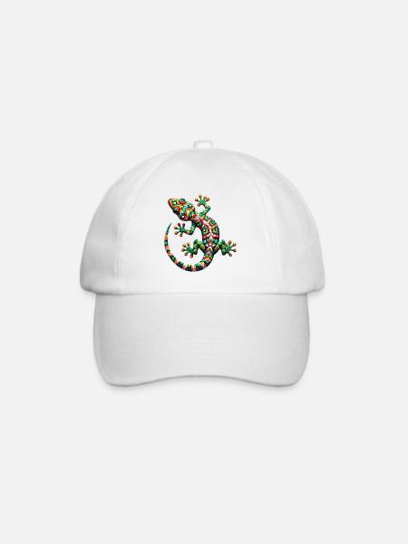 Gecko - Casquette classique - blanc/blanc