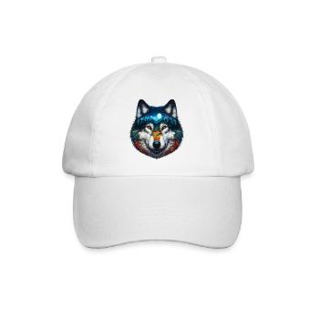 Loup - Casquette classique - blanc/blanc - Devant