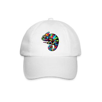 Caméléon - Casquette classique - blanc/blanc - Devant