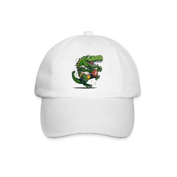 Croco d’Amérique - Casquette classique - blanc/blanc - Devant