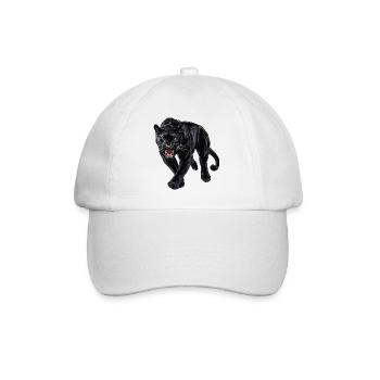 Panthère - Casquette classique - blanc/blanc - Devant