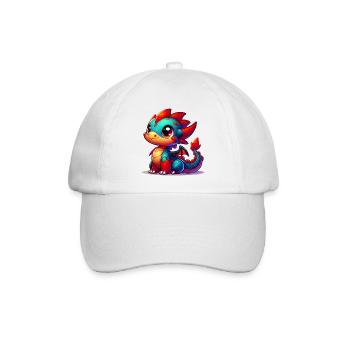 Dragon - Baseball Cap - white/white - Front