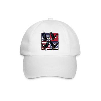 Pygargue à tête blanche - Casquette classique - blanc/blanc - Devant