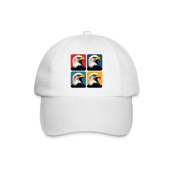 Pygargue à tête blanche - Casquette classique - blanc/blanc - Devant